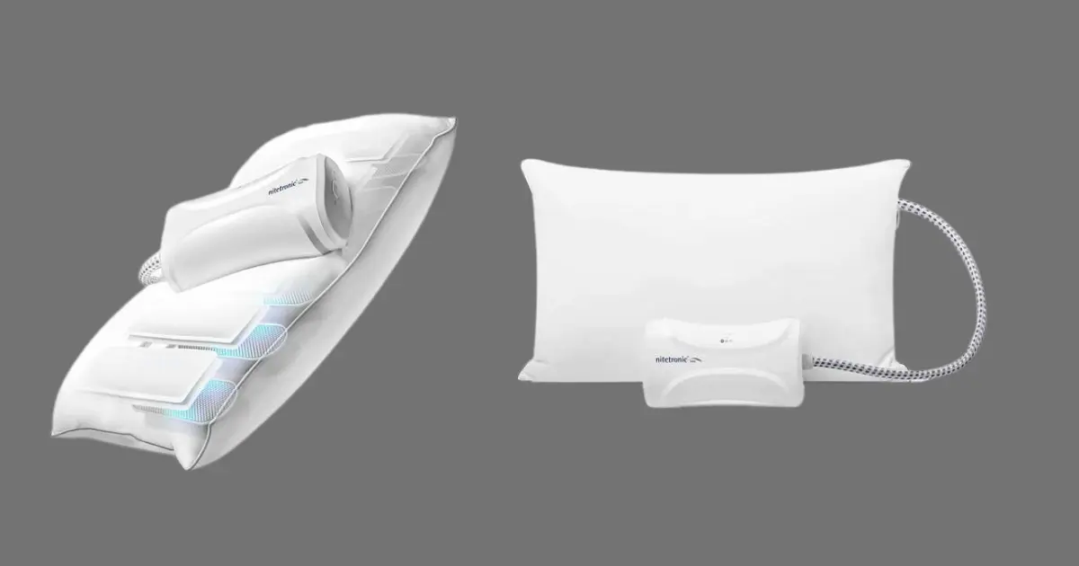 Lee más sobre el artículo Nitetronic Z1 Smart Anti-Snore Pillow | Eliminar los ronquidos